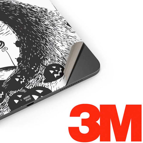 Disney The Nightmare Before Christmas Jack on Spiral Hill Art Apple iPad Pro Skin