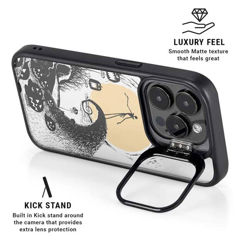 Disney The Nightmare Before Christmas Jack on Spiral Hill Art iPhone 13 Pro Max Kickstand Case