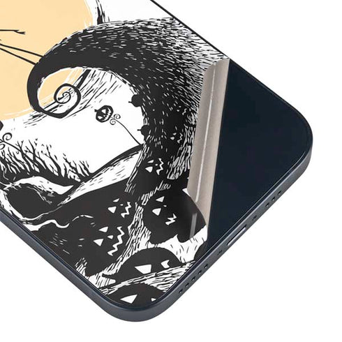 Disney The Nightmare Before Christmas Jack on Spiral Hill Art iPhone 15 Skin