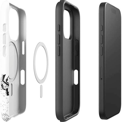 Disney The Nightmare Before Christmas Jack on Spiral Hill Art iPhone 16 Pro Magsafe Impact Case