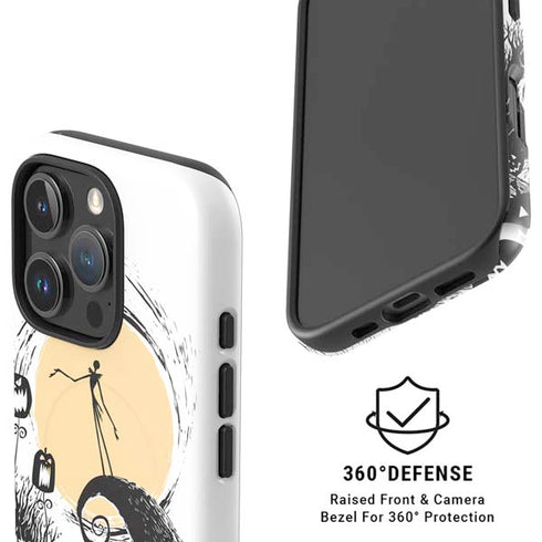 Disney The Nightmare Before Christmas Jack on Spiral Hill Art iPhone 16 Pro Magsafe Impact Case