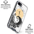 Disney The Nightmare Before Christmas Jack on Spiral Hill Art iPhone 16e Clear Case