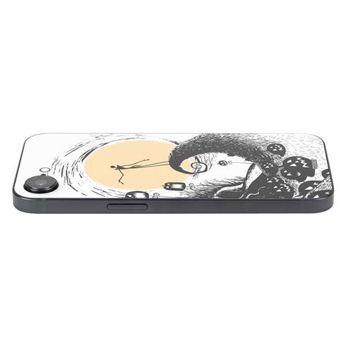 Disney The Nightmare Before Christmas Jack on Spiral Hill Art iPhone 16e Skin