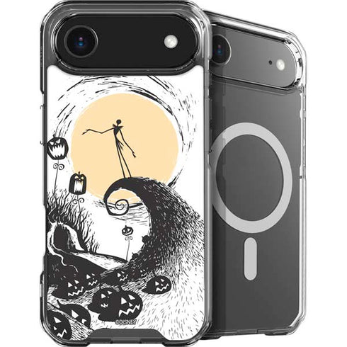 Disney The Nightmare Before Christmas Jack on Spiral Hill Art iPhone 17 Air MagSafe Case