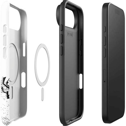 Disney The Nightmare Before Christmas Jack on Spiral Hill Art iPhone 17 Air Magsafe Impact Case