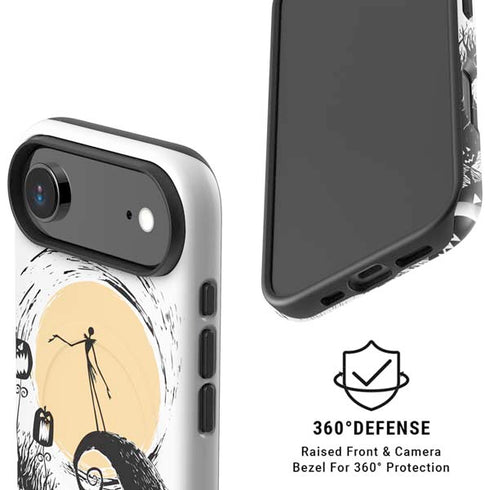 Disney The Nightmare Before Christmas Jack on Spiral Hill Art iPhone 17 Air Magsafe Impact Case