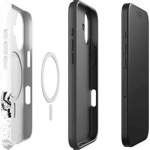 Disney The Nightmare Before Christmas Jack on Spiral Hill Art iPhone 17 Magsafe Impact Case