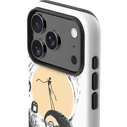 Disney The Nightmare Before Christmas Jack on Spiral Hill Art iPhone 17 Pro Max Impact Case