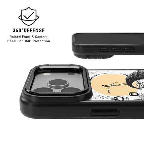 Disney The Nightmare Before Christmas Jack on Spiral Hill Art iPhone 17 Pro Max Kickstand Case