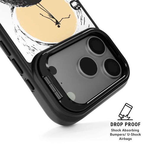 Disney The Nightmare Before Christmas Jack on Spiral Hill Art iPhone 17 Pro Max Kickstand Case