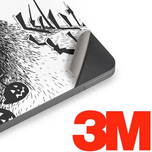 Disney The Nightmare Before Christmas Jack on Spiral Hill Art Apple MacBook Air Skin