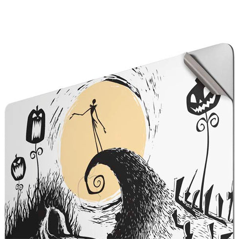 Disney The Nightmare Before Christmas Jack on Spiral Hill Art Apple MacBook Pro 16-inch Skin