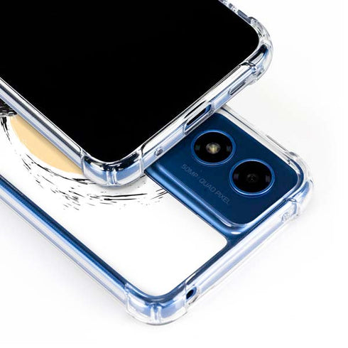 Disney The Nightmare Before Christmas Jack on Spiral Hill Art Moto G 5G (2024) Clear Case