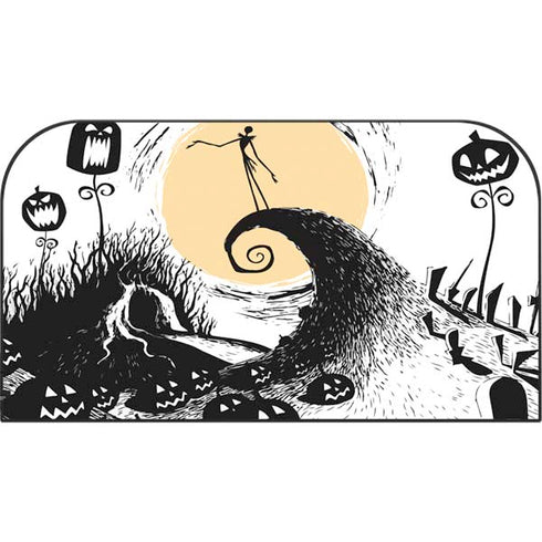 Disney The Nightmare Before Christmas Jack on Spiral Hill Art Nintendo Switch 2 (2025) with Joy-Con Skin