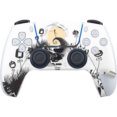Disney The Nightmare Before Christmas Jack on Spiral Hill Art PS5 Pro Bundle Skin