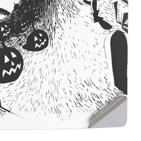 Disney The Nightmare Before Christmas Jack on Spiral Hill Art PS5 Pro Console Skin