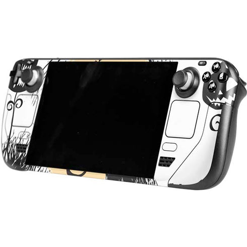 Disney The Nightmare Before Christmas Jack on Spiral Hill Art Steam Deck Handheld Gaming Computer Skin