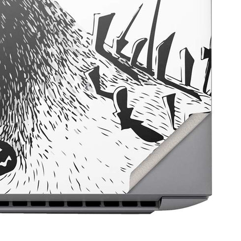 Disney The Nightmare Before Christmas Jack on Spiral Hill Art HP ZBook Fury 16 G10 Skin