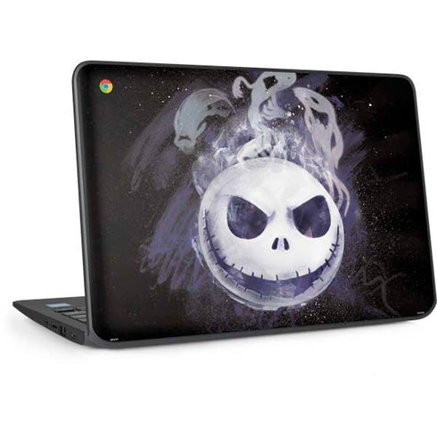 Disney The Nightmare Before Christmas Jack Skellington Face Art HP Chromebook Skin