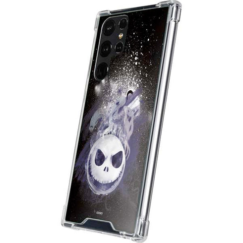 Disney The Nightmare Before Christmas Jack Skellington Face Art Galaxy S23 Ultra Clear Case