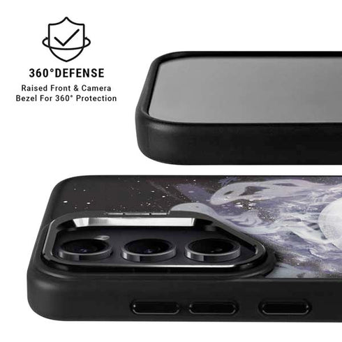 Disney The Nightmare Before Christmas Jack Skellington Face Art Galaxy S24 FE Kickstand Case