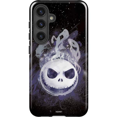Disney The Nightmare Before Christmas Jack Skellington Face Art Galaxy S25 Impact Case