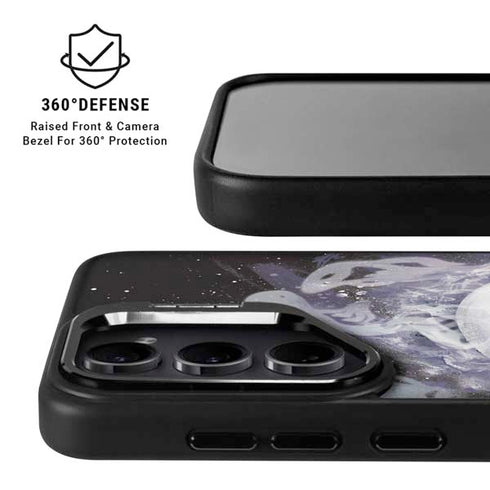 Disney The Nightmare Before Christmas Jack Skellington Face Art Galaxy S25 Plus Kickstand Case