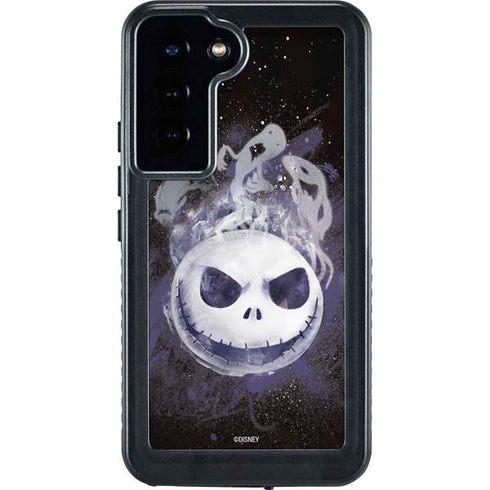 Disney The Nightmare Before Christmas Jack Skellington Face Art Galaxy S24 Plus Waterproof Case