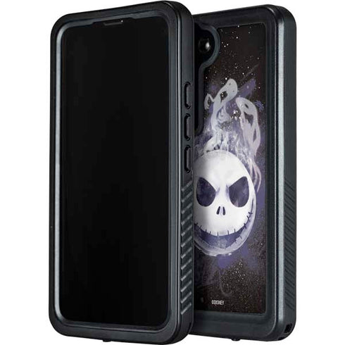 Disney The Nightmare Before Christmas Jack Skellington Face Art Galaxy S24 Plus Waterproof Case