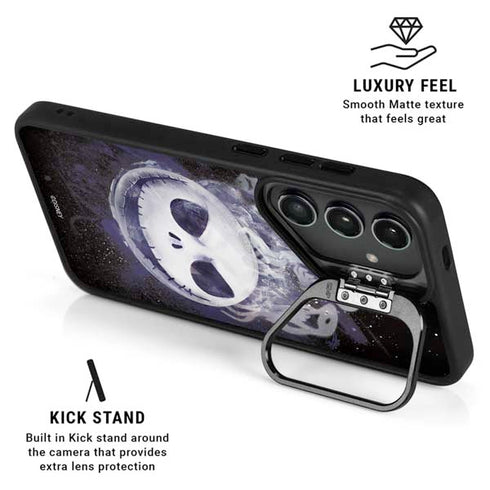 Disney The Nightmare Before Christmas Jack Skellington Face Art Galaxy S24 Ultra Kickstand Case