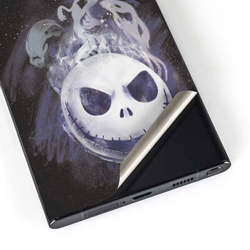Disney The Nightmare Before Christmas Jack Skellington Face Art Galaxy S25 Ultra Skin