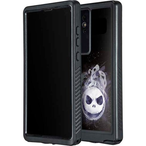 Disney The Nightmare Before Christmas Jack Skellington Face Art Galaxy S24 Ultra Waterproof Case