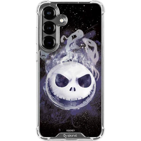 Disney The Nightmare Before Christmas Jack Skellington Face Art Galaxy S26 Plus Clear Case