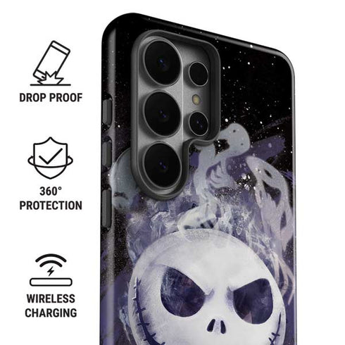Disney The Nightmare Before Christmas Jack Skellington Face Art Galaxy S26 Ultra Impact Case