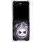 Disney The Nightmare Before Christmas Jack Skellington Face Art Galaxy Z Flip6 Clear Case