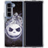 Disney The Nightmare Before Christmas Jack Skellington Face Art Galaxy Z Fold5 5G Clear Case