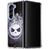 Disney The Nightmare Before Christmas Jack Skellington Face Art Galaxy Z Fold5 5G Clear Case