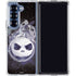 Disney The Nightmare Before Christmas Jack Skellington Face Art Galaxy Z Fold6 Clear Case