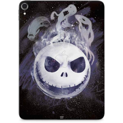 Disney The Nightmare Before Christmas Jack Skellington Face Art Apple iPad Pro Skin