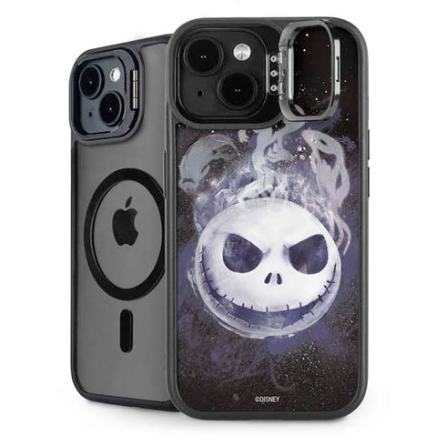 Disney The Nightmare Before Christmas Jack Skellington Face Art iPhone 14 Plus Kickstand Case