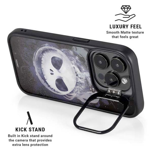 Disney The Nightmare Before Christmas Jack Skellington Face Art iPhone 15 Pro Kickstand Case
