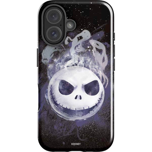Disney The Nightmare Before Christmas Jack Skellington Face Art iPhone 16 Plus Impact Case