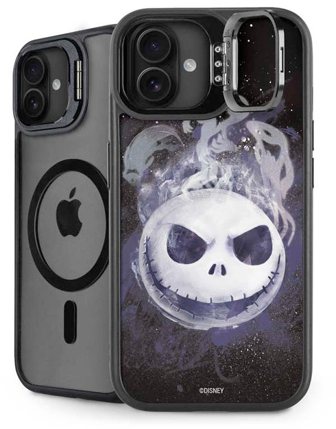 Disney The Nightmare Before Christmas Jack Skellington Face Art iPhone 16 Plus Kickstand Case