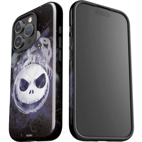 Disney The Nightmare Before Christmas Jack Skellington Face Art iPhone 16 Pro Impact Case