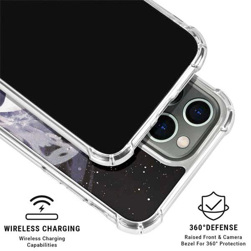 Disney The Nightmare Before Christmas Jack Skellington Face Art iPhone 16 Pro Max Clear Case