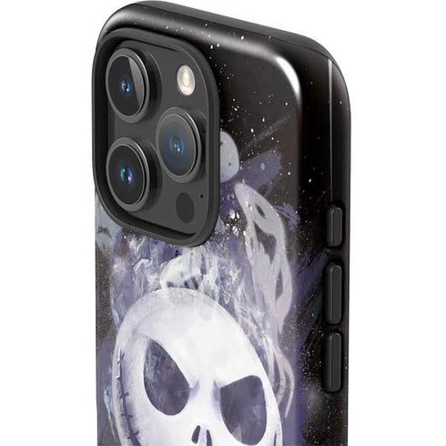 Disney The Nightmare Before Christmas Jack Skellington Face Art iPhone 16 Pro Max Impact Case