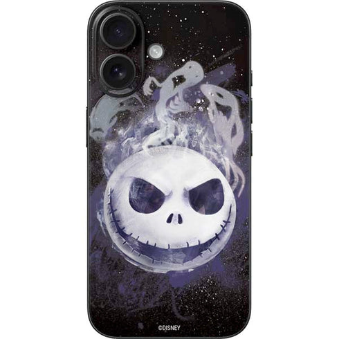 Disney The Nightmare Before Christmas Jack Skellington Face Art iPhone 16 Skin
