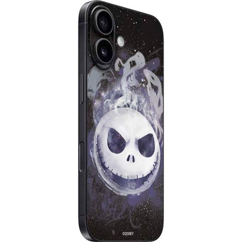 Disney The Nightmare Before Christmas Jack Skellington Face Art iPhone 16 Skin