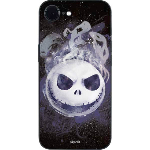 Disney The Nightmare Before Christmas Jack Skellington Face Art iPhone 16e Skin