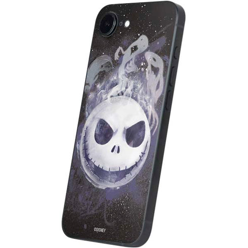 Disney The Nightmare Before Christmas Jack Skellington Face Art iPhone 16e Skin